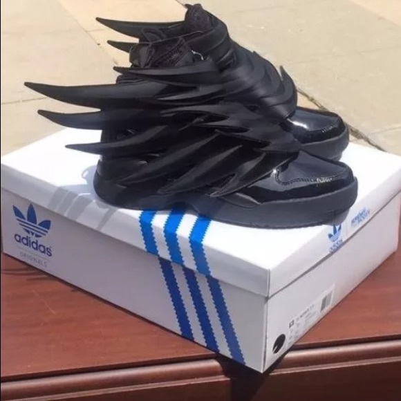 Adidas Jeremy Scott Wings Dark Knight Batman Shoes